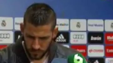 Real Madrid stop Casilla from replying to a reporter in Catalan