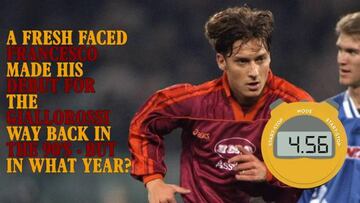 The Francesco Totti Test