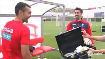 Suitcases arrive in Granada