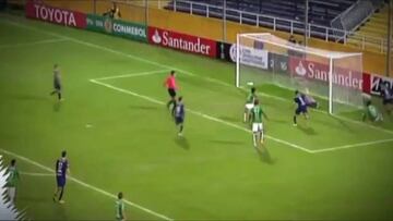La espectacular triple atajada de Armani en la Libertadores