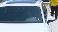 Luka Modric spat at leaving Real Madrid training