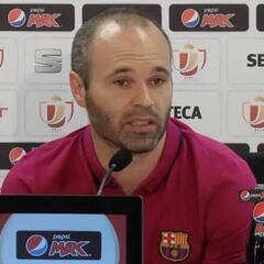 Iniesta: "Veo al Sevilla todavía más peligroso por el título"