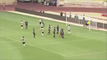 Fernando Alonso scores incredible free-kick in Monaco