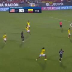 Christian Pulisic se deshizo de dos ecuatorianos... ¡dos veces!