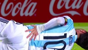 Messi se podría perder el duelo ante Chile por esta jugada