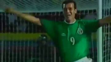 El golazo de Borgetti a Uruguay en una Copa América