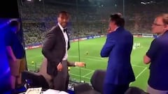 Steve McManaman barely celebrates Cristiano Ronaldo's winning penalty