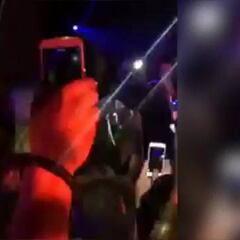 ¡Vaya fiesta! Hamilton y Justin Bieber bañados en Champagne