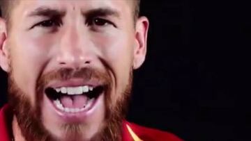 Ramos on lead vocal duties for Spain's song of the summer