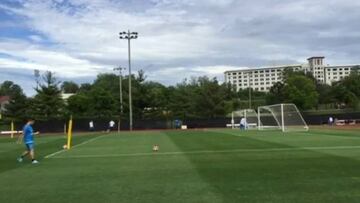 Colombia hace primera práctica en New Jersey antes de Perú