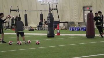 Así se 'pelea' por el puesto en la portería del Tri