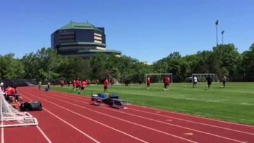 Perú se entrena en New Jersey y pone la mira en Colombia