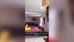 Jordi Alba and Koke show off Spain team hotel on Snapchat