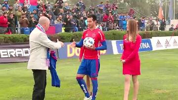 Christian Vilches en la U: así fue el recibimiento de los hinchas