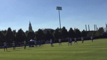 Colombia se entrena Chicago pensando en la semi ante Chile