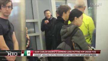 BeIN Sports: Osorio y Baños discutieron tras la goleada