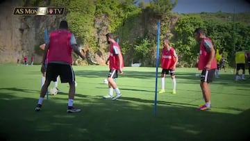 Con golazo, Falcao vuelve a los entrenamientos del Mónaco