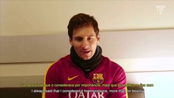 ¿Cuál es el mejor gol de la vida de Messi? Él mismo te lo cuenta