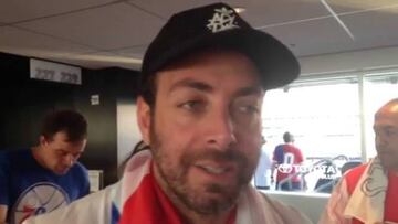 La arenga de Massú en EEUU: "Estamos orgullosos de la Roja"