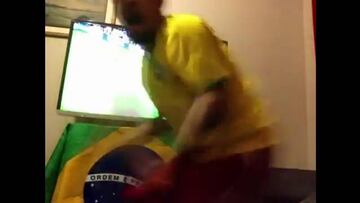 ¡Brasilero vibró con triunfo chileno y fracaso de Argentina!