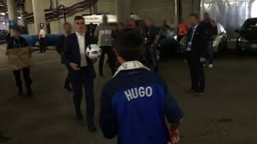 El gesto de Griezmann con este niño que aplaude toda Francia