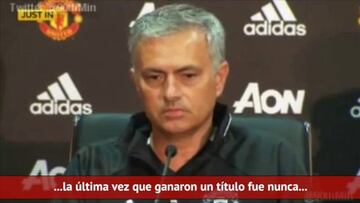 Mou atiza a Wenger: "Algunos ganaron hace 10 años"