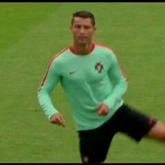 Cristiano Ronaldo reveals new look for the semi-finals