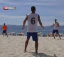 Las jugadas de los cracks de fútbol playa para calentar