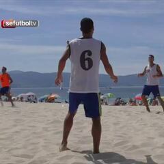 Las jugadas de los cracks de fútbol playa para calentar