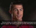 Cristiano: "Esto es único, soñaba con esta segunda final de Euro"