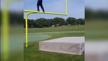 El golpazo del año: el salto que pudo acabar en tragedia