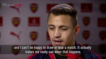 Alexis Sánchez y sus dos años en el Arsenal