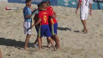 España vapulea a Francia (11-3)