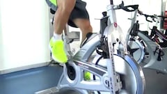 Marcelo y Carvajal, dándolo todo en el gimnasio