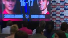 ¡Los micrófonos! El gracioso susto de Santos Borré