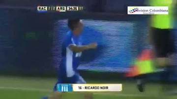 Los 2 golazos que Noir anotó con la camiseta de Racing