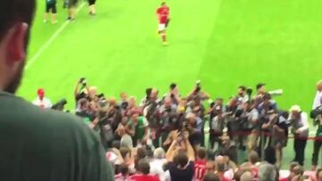 El abrazo entre Pep y Carlo que simboliza la cesión del testigo