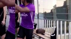 Marcelo reta a LeBron: ¡vaya canasta de crack!