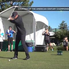La última de Stephen Curry: el crack se pasa al golf