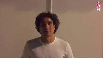 Las primeras palabras de Memo Ochoa como jugador del Granada