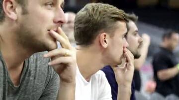 Griezmann disfrutó de la paliza del Team USA a Argentina