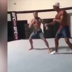 Cristiano reta a McGregor en un ring de Las Vegas