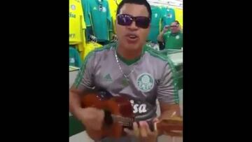 La canción de la torcida de Palmeiras para Yerry Mina