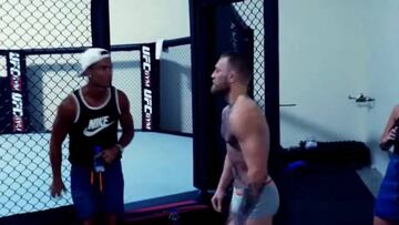 ¿Combate ufc? Así se retaron al ring Cristiano y McGregor