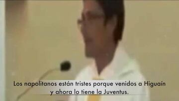 Sacerdote defiende a Higuaín en plena misa por irse a la Juve