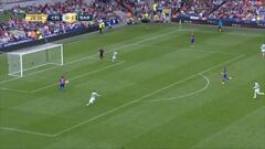 El tremendo error de Martínez en su debut con el Barcelona