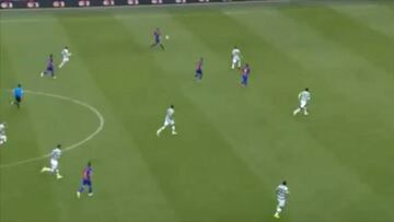 Messi siempre ve el fútbol más rápido: la jugada de la MSM