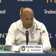 Zidane: "Estamos encantados con Morata, se va a quedar"