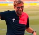 La nueva locura de Klopp: imita el baile mítico de Sturridge