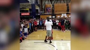 Paul reta a Jordan: si fallas 3 tiros, zapatillas para todos